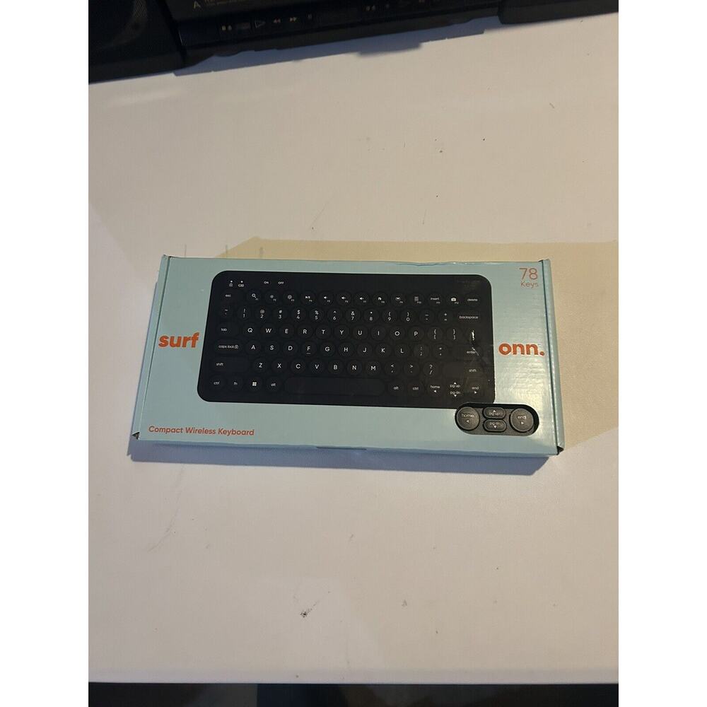 SURF ONN. COMPACT WIRELESS KEYBOARD NEW